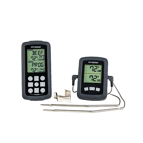 100-Meters-Wireless-Digital-Wireless-Meat-Thermometer - China
