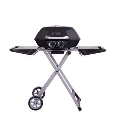 Pit Boss Gas 2-Burner Portable Grill with Collapsible Cart