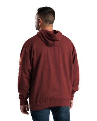 Image showing 1 th Berne Men's Signature Sleeve Hooded Pullover