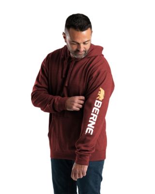 Image showing 2 th Berne Men's Signature Sleeve Hooded Pullover