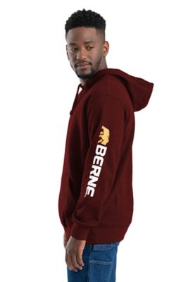 Image showing 2 th Berne Men's Signature Sleeve Hooded Pullover