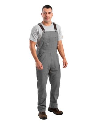 Berne Men's Flex 180 Duck Unlined Bib Overalls