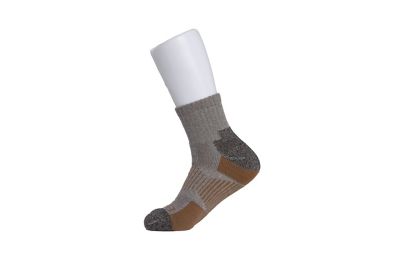 Berne Men's Wool-Blend Heavy-Duty Quarter Socks, 3-Pack, SK109GPH