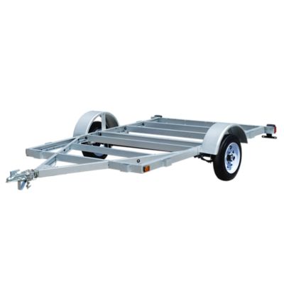 Stirling 1,250 lb. Capacity 5 ft. x 8 ft. Single Axle Galvalume Stirling Kit Trailer