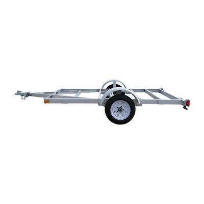 Image showing 5 th Stirling 5 x 8ft. Single Axle Galvalume Stirling Kit Trailer, 1,250 lb. Max Capacity
