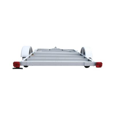 Image showing 6 th Stirling 5 x 8ft. Single Axle Galvalume Stirling Kit Trailer, 1,250 lb. Max Capacity