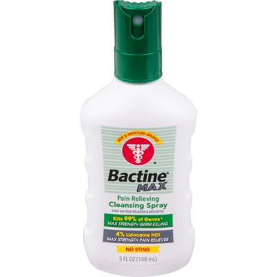 Bactine Max Pain Relieving Cleansing Spray