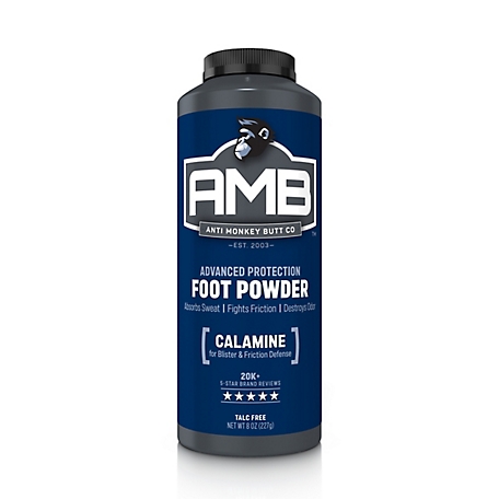 AMB Anti-Friction Foot Powder, 8 oz.