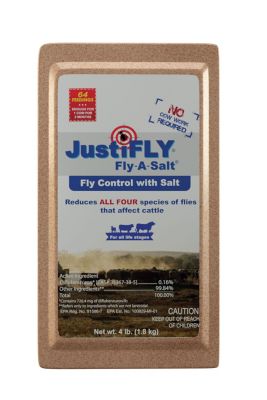 JustiFLY Fly-A-Salt Block, 4.5 lb.