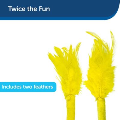 Image showing  Peek-A-Bird Cat Toy Replacement Feathers, 2-Pack