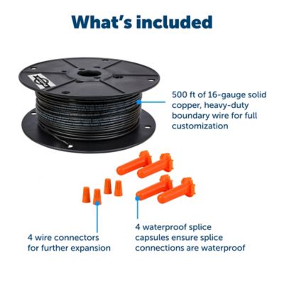 Image showing  500 ft. Solid Core 16-Gauge Copper Boundary Wire Spool