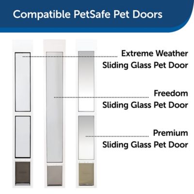 Image showing  Sliding Glass Pet Door Security Bar