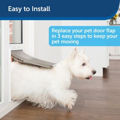 Image showing  Extreme Weather Sliding Glass Pet Door Replacement Flaps