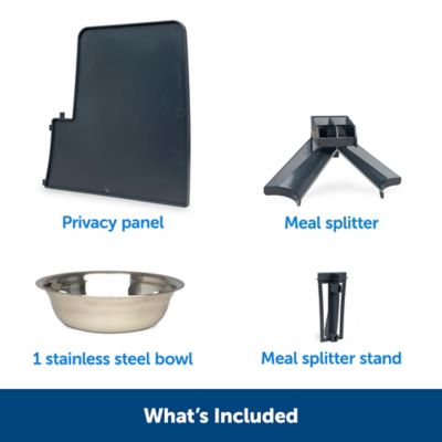 Image showing  2-Pet Meal Splitter with Bowl