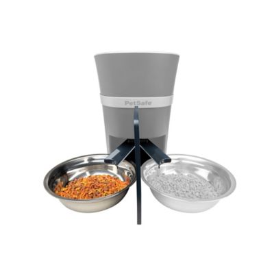 Image showing 7 th PetSafe 2-Pet Meal Splitter with Bowl