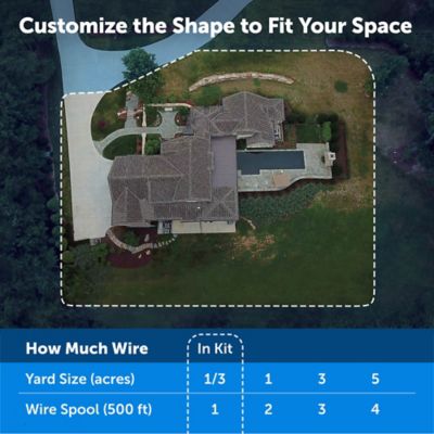 Image showing  500 ft. Classic In-Ground Fence, 2 Dog
