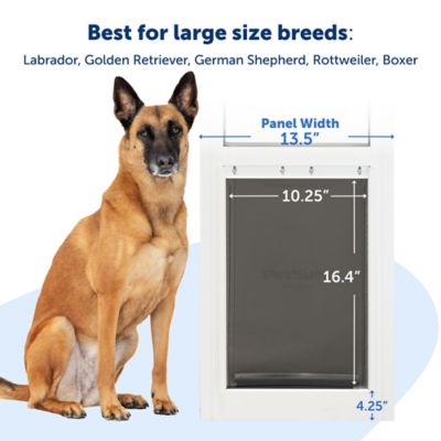 Image showing 6 th PetSafe Extreme Weather Sliding Glass Pet Door, Medium