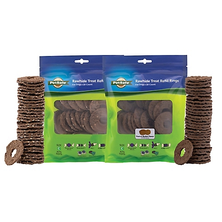 PetSafe Busy Buddy Dog Treat Ring Variety Pack, Size C, 60 ct.