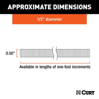 Image showing  1/2 in. Convoluted Slit Loom Tubing (1 ft. Increments), 59826