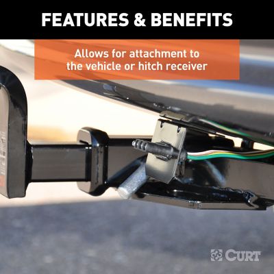 Image showing  Connector Mounting Bracket for 4-Way Flat, 58300