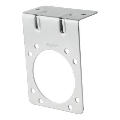 CURT Connector Mounting Bracket for 7-Way RV Blade (Zinc), 58230