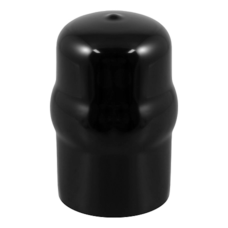 CURT Trailer Ball Cover (Fits 1-7/8 in. or 2 in. Balls, Black Rubber)