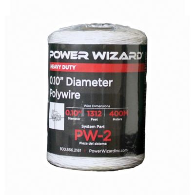 Power Wizard 1,312 ft. Polywire Electric Fence Wire