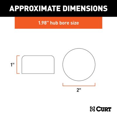 Image showing  1.98 in. Bearing Protector Dust Covers (2 Pack), 23198