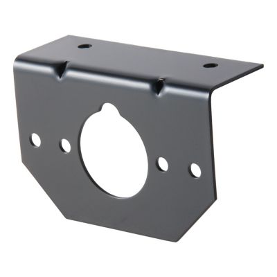 CURT Connector Mounting Bracket for 4-Way & 6-Way Round (Packaged), 57208