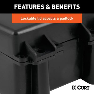 Image showing  Watertight Breakaway Battery Case, 5 in. x 3-3/8 in. x 3-3/4 in.