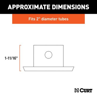 Image showing  1 Ton Capacity Pin-On Trailer Jack, Fits 2 in. Tube, 1-11/16 in. Height