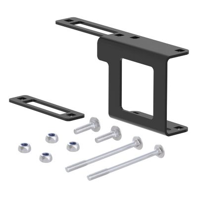 CURT Easy-Mount Wiring Bracket for 4 or 5-Way Flat (1-1/4 in. Receiver), 58002