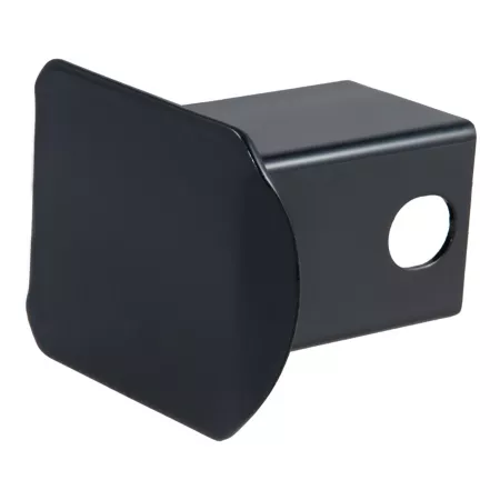 CURT 2 in Black Steel Hitch Tube Cover 22750 Hitch Covers