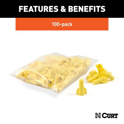 Image showing  Twist-On Wire Connectors (18-10 Wire Gauge, 100 Pack), 59901