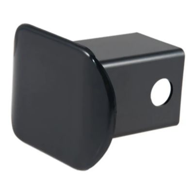 Image showing  2 in. Black Plastic Hitch Tube Cover (Packaged)