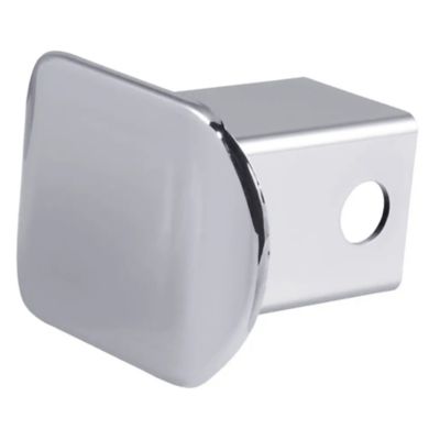 Image showing  2 in. Chrome Plastic Hitch Tube Cover (Packaged), 22171