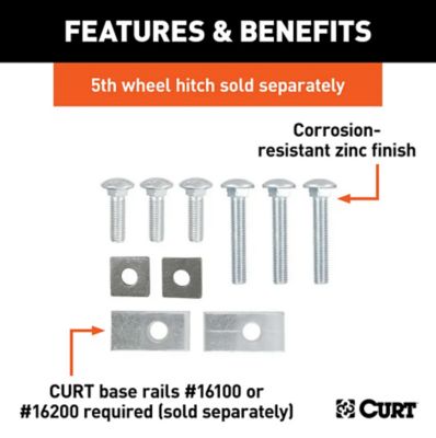 Image showing  Semi-Custom 5th Wheel Hardware for Select Toyota Tundra (Except Extended Crew Cab)