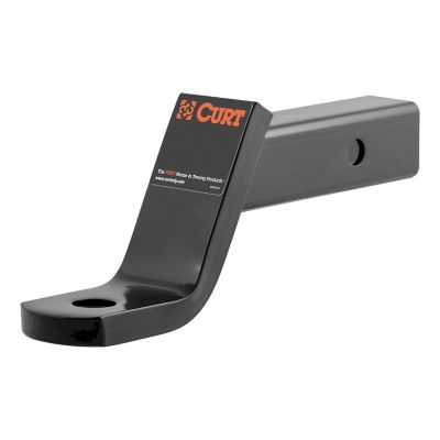 CURT 2 in. Shank Class 3 Ball Mount, 4 in. Drop, 7,500 lb. Capacity, 8-1/4 in. L