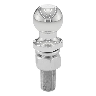 Image showing  1-7/8 in. Trailer Ball (1 in. x 3 in. Shank, 3,500 lb., Chrome, Packaged), 40072