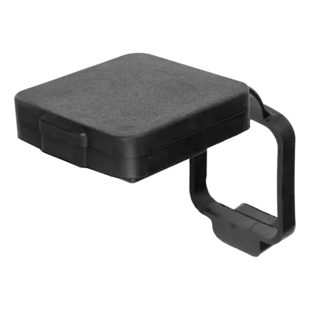 CURT 2" Rubber Hitch Tube Cover with 4-Way Flat Bracket (Bagged) Hitch Covers