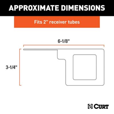 Image showing  Easy-Mount Wiring Bracket for 4 or 5-Way Flat (2 in. Receiver), 58001