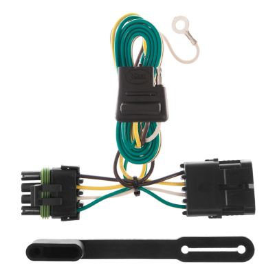 CURT Custom Wiring, 4-Way Flat, Select Gmc C1500, C2500, C3500, K1500, K2500, K3500, 55315