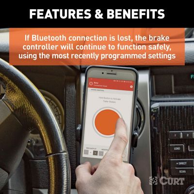 Image showing  Echo Mobile Trailer Brake Controller, 7-Way, Bluetooth Smartphone Connection