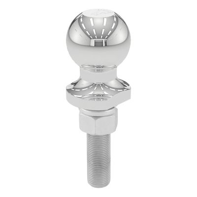 Image showing  1-7/8 in. Trailer Ball (3/4 in. x 3 in. Shank, 2,000 lb., Chrome, Packaged), 40071