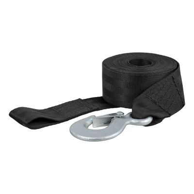 CURT 20 ft. Win. Strap with Snap Hook (1,100 lb.), 29451