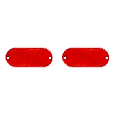 CURT Replacement 18113 Reflectors for Aluminum Cargo Carrier - 2 pk., 19234