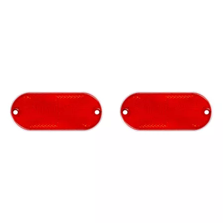 CURT 18113 Replacement Reflectors for Aluminum Luggage Rack - 2 pk 19234 Hitch Cargo Carriers