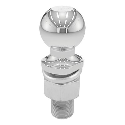 Image showing  2-5/16 in. Trailer Ball (1-1/4 in. x 3 in. Shank, 6,000 lb., Chrome, Packaged), 40076