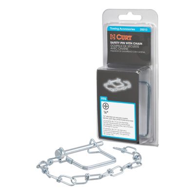 Curt 45806 - Trailer Safety Chain Holder Bracket (2 Shank)