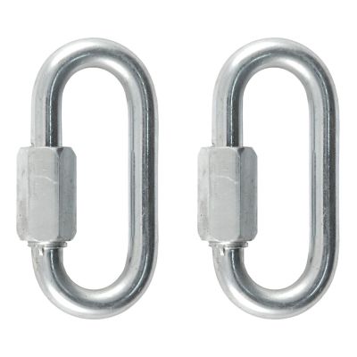 CURT 5/16 in. Quick Links (8,800 lb. Breaking Strength, 2 Pack), 82903